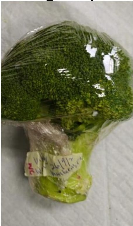 Broccoli with Orange Wrap