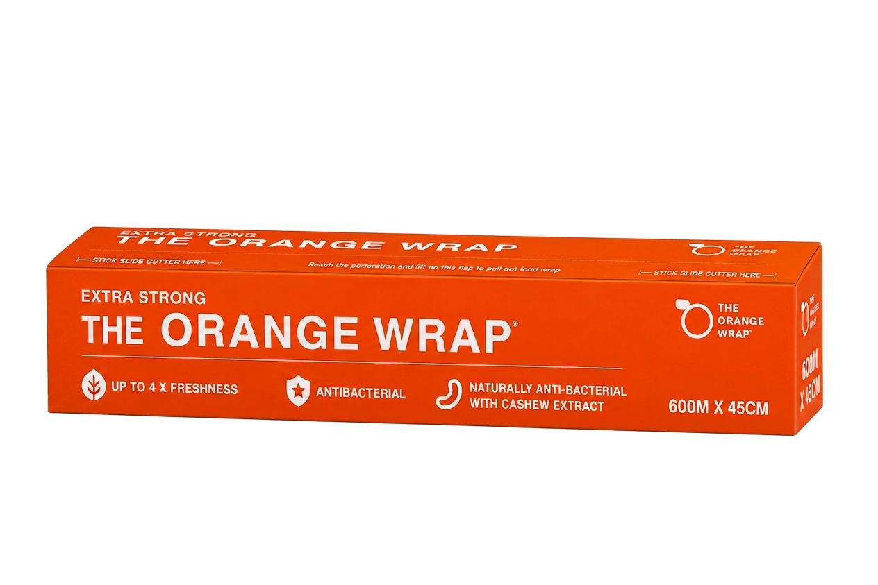 The Orange Wrap product packaging